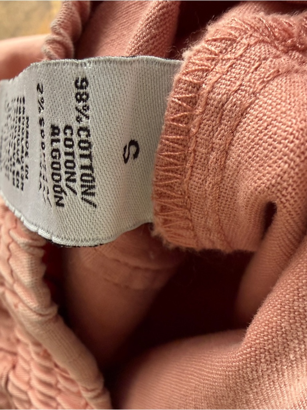Light Pink Drawstring Pants - Picture 4 of 4